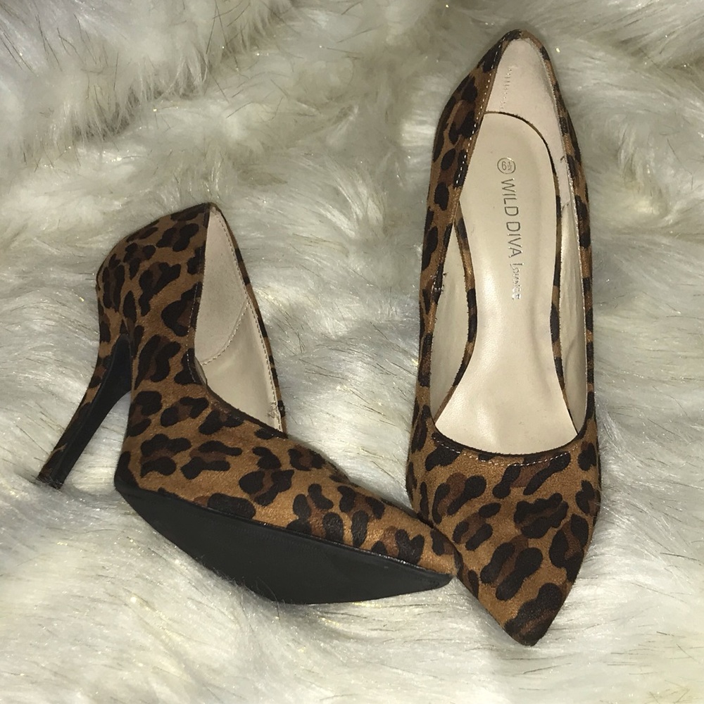 Cheetah/Leopard Print Heel
